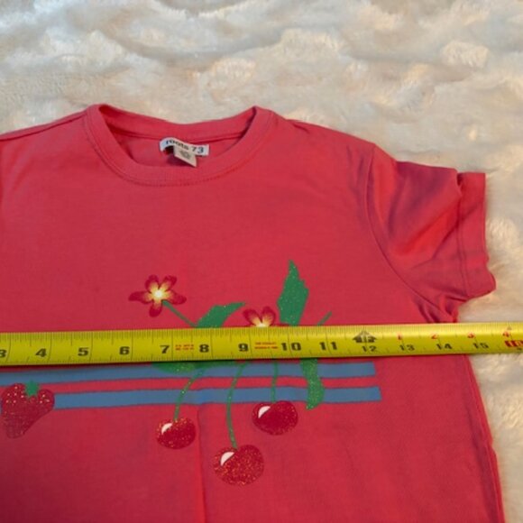 2/$25 Roots 73 Short--Sleeve Cotton Crew Neck T-Shirt Girls Size L - Picture 8 of 11